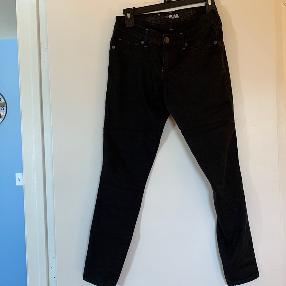 Size 4s Express  Black Jean Legging Stella regular fit low rise